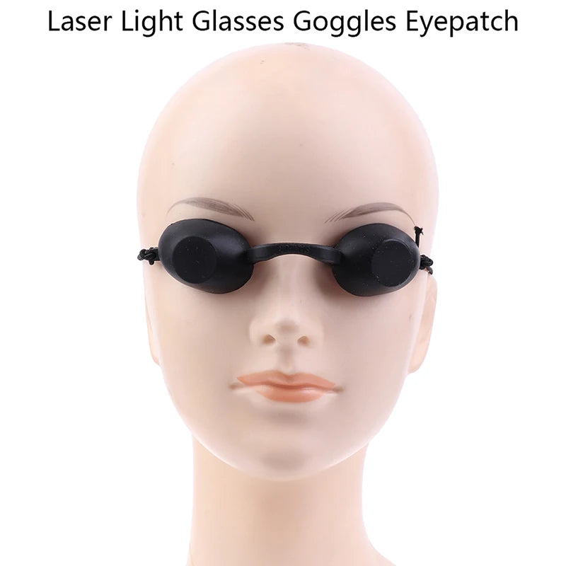 Light Blocking Soft Silcone Eye Mask Beauty Devices Protective Eyepatch Laser Light Eye Shields Safety Goggles Sunbathing