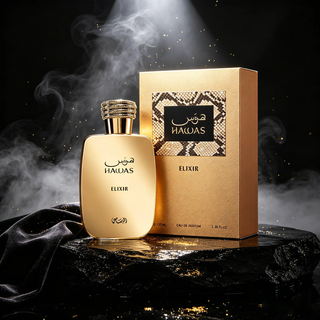 Rasasi Hawas Elixir 100ml Charmig Cologne Perfume Spray Mens Fragrance Lasting Scent Pheromone Flirting Romantic Dating Perfume