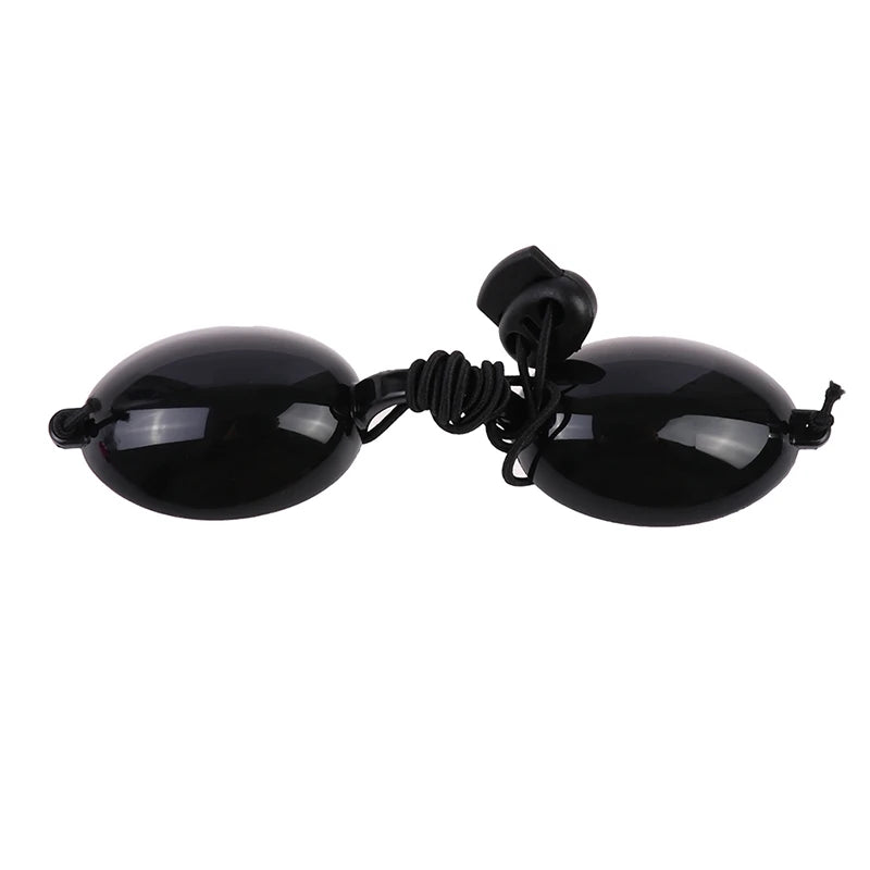 Light Blocking Soft Silcone Eye Mask Beauty Devices Protective Eyepatch Laser Light Eye Shields Safety Goggles Sunbathing