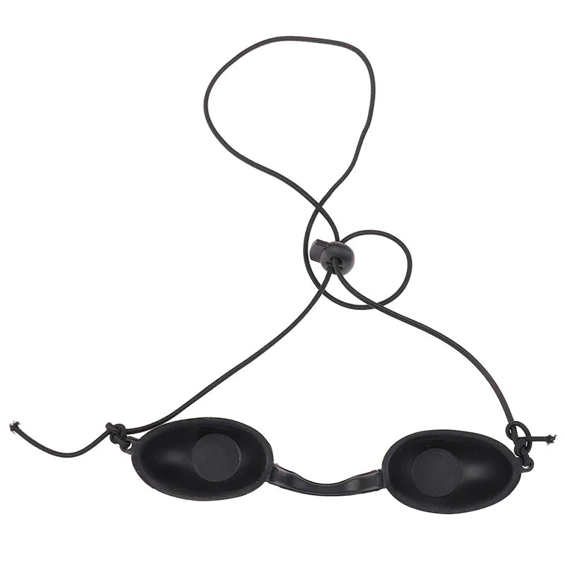 Light Blocking Soft Silcone Eye Mask Beauty Devices Protective Eyepatch Laser Light Eye Shields Safety Goggles Sunbathing
