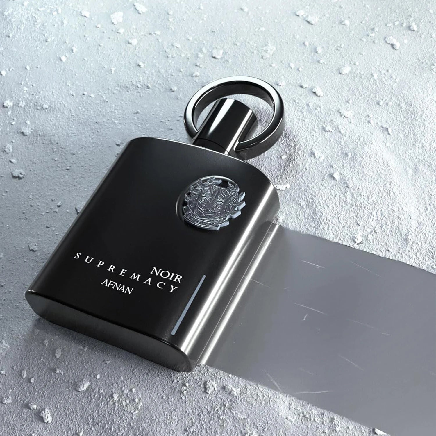 Afnan Supremacy Noir 100ml / 3.4 fl oz – Unisex Warm Woody Vanilla Fragrance, Khair Wood & Whipped Vanilla, Perfect for Men and Women