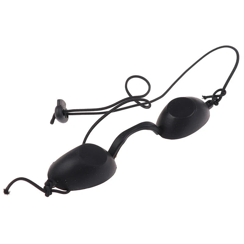 Light Blocking Soft Silcone Eye Mask Beauty Devices Protective Eyepatch Laser Light Eye Shields Safety Goggles Sunbathing
