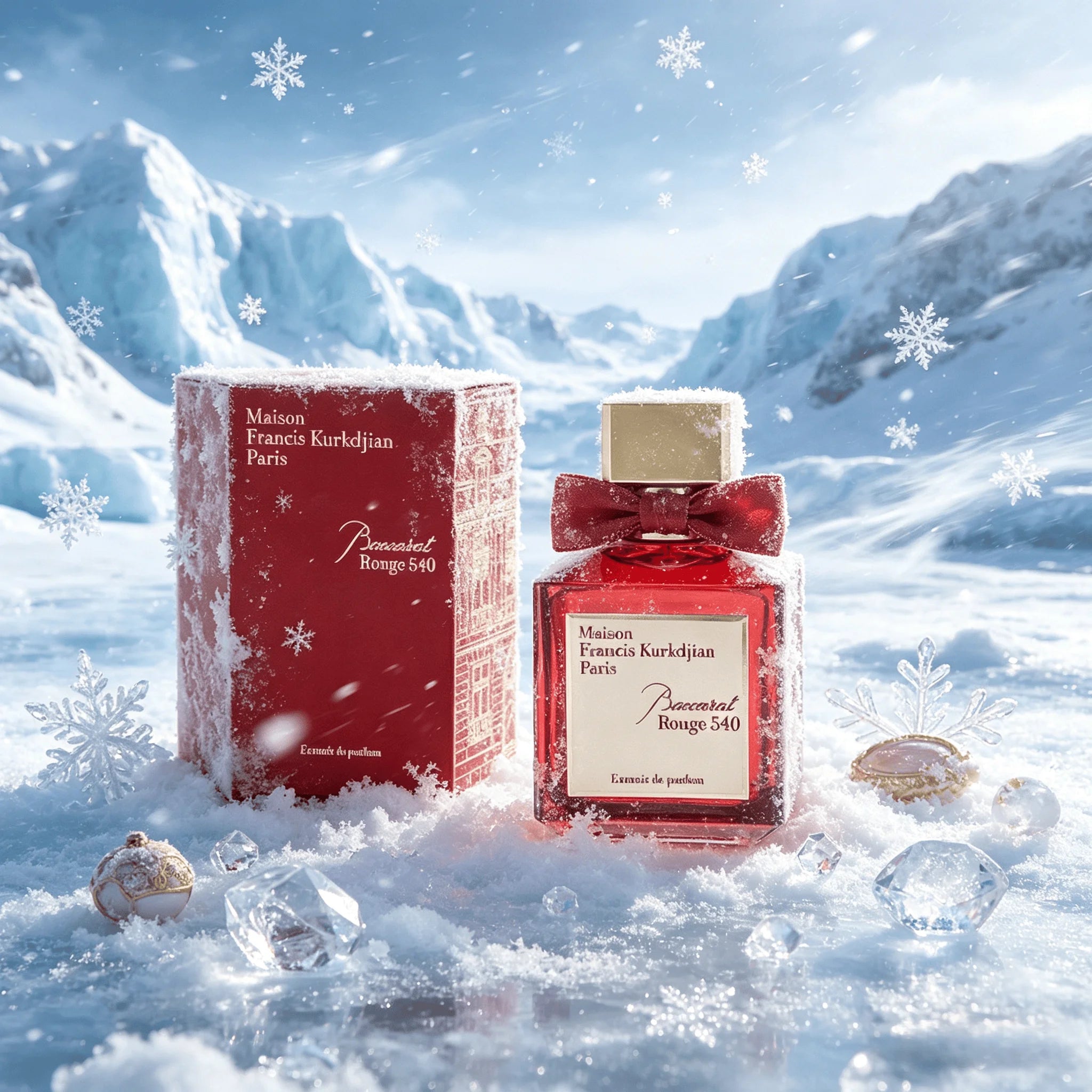 Maison Francis Kurkdjian Baccarat Rouge 540 2.3 Fl Oz Pure Perfume, Viral Luxury Scent Perfect for Gifting & Daily Wear