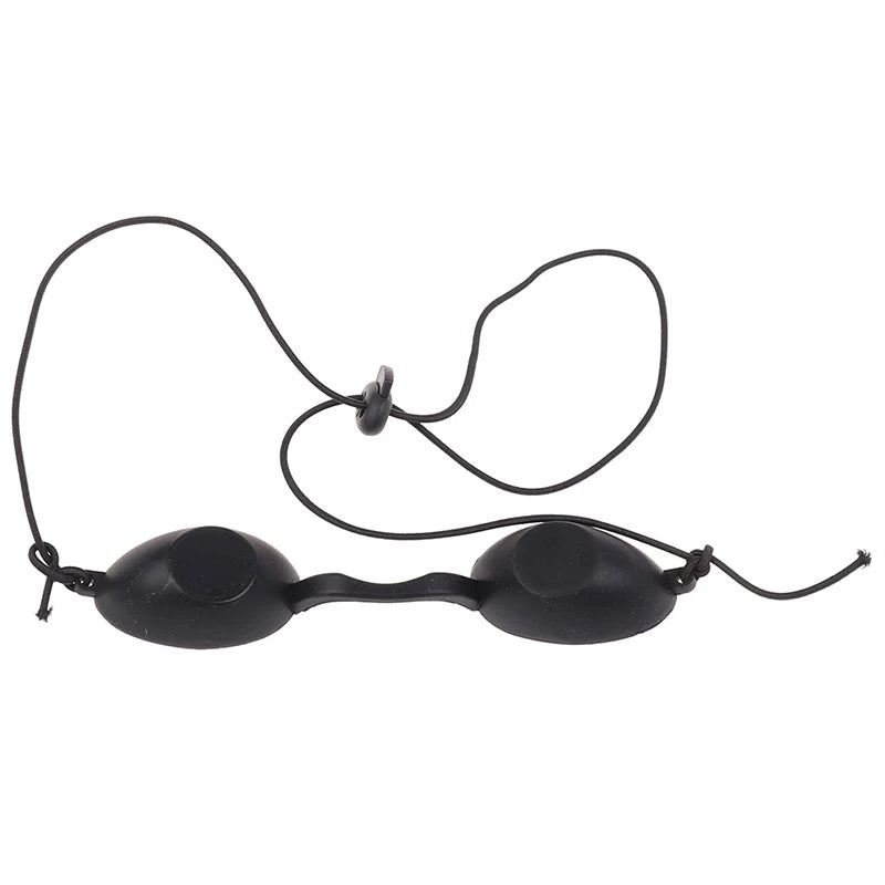 Light Blocking Soft Silcone Eye Mask Beauty Devices Protective Eyepatch Laser Light Eye Shields Safety Goggles Sunbathing