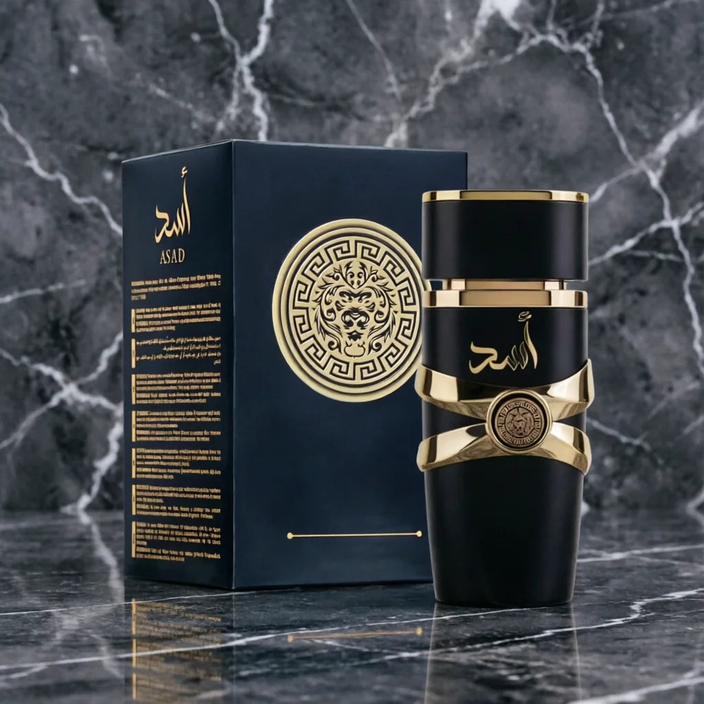 La Asad Eau De Parfum Spray - Oriental Spicy Fragrance For Unisex, 3.4OZ