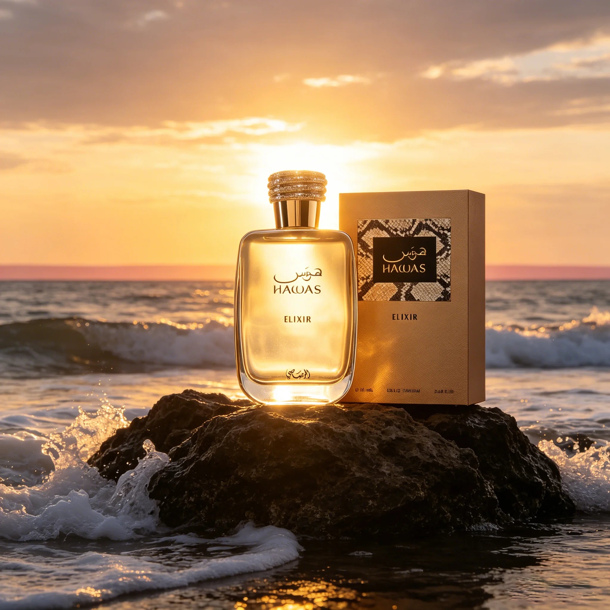 Rasasi Hawas Elixir 100ml Charmig Cologne Perfume Spray Mens Fragrance Lasting Scent Pheromone Flirting Romantic Dating Perfume